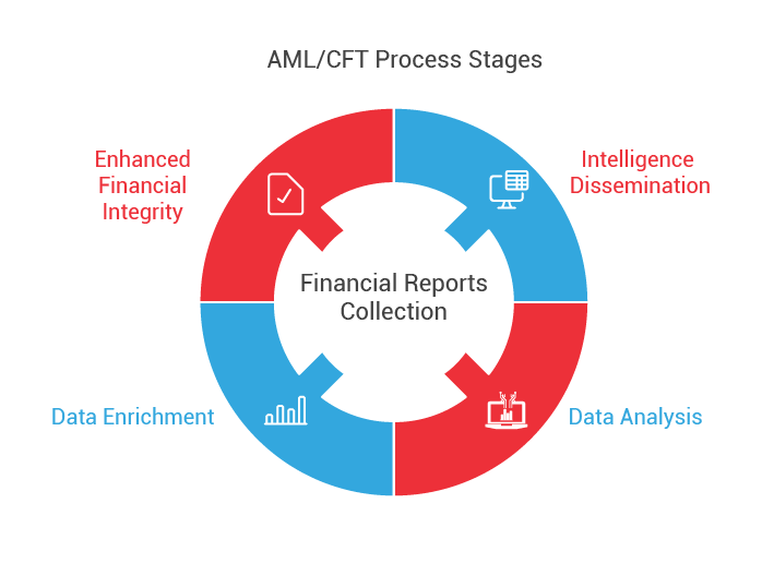 AML CFT Process Stages