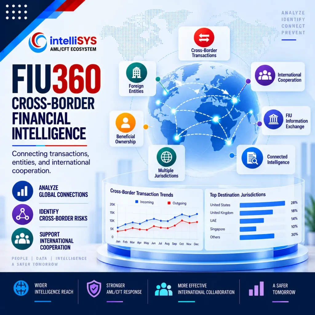 Cross-Border Financial Intelligence in FIU360: Connecting Transactions, Entities, and International Cooperation